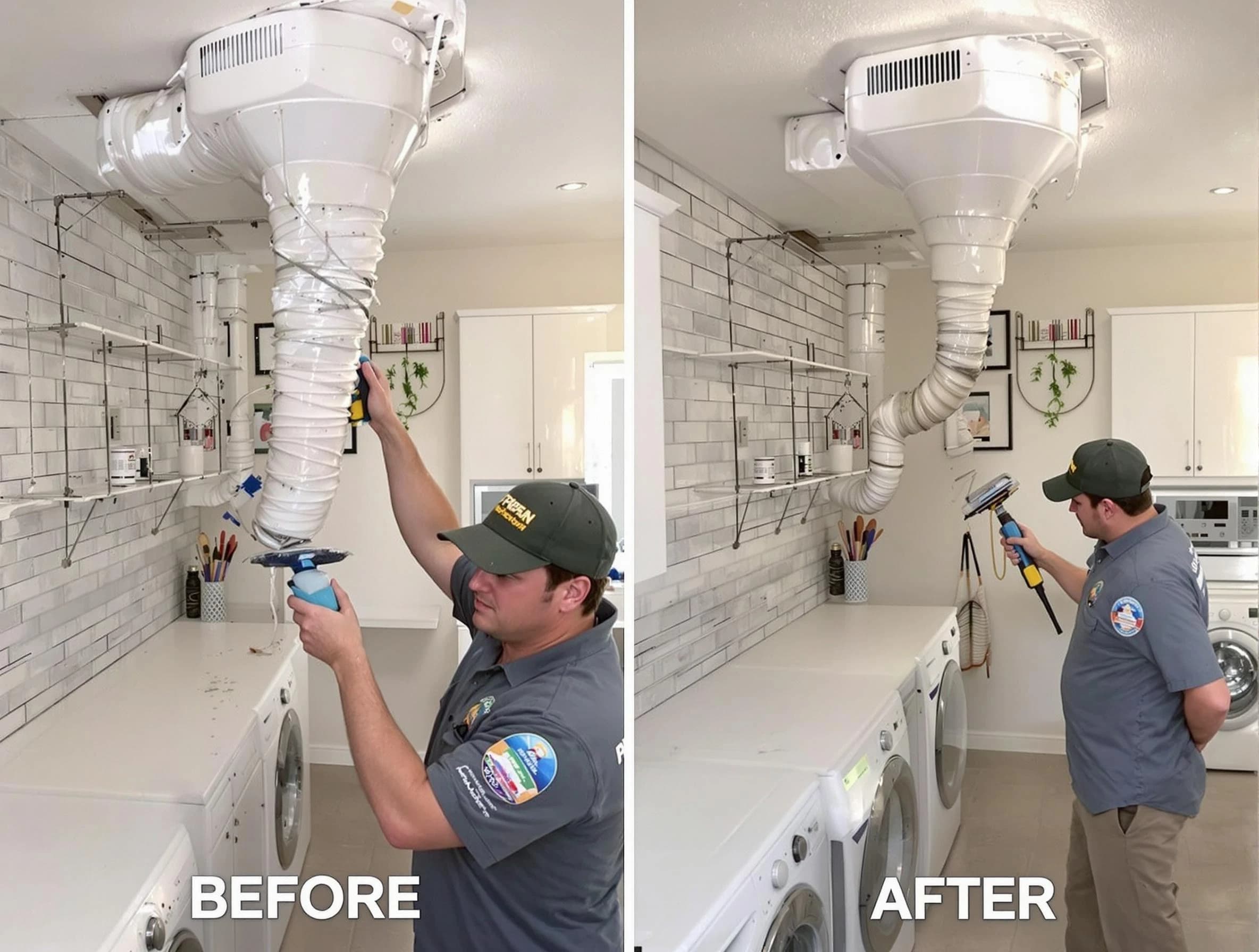 Professional dryer exhaust vent cleaning by Ponderosa Park Dryer Vent Cleaning in Ponderosa Park