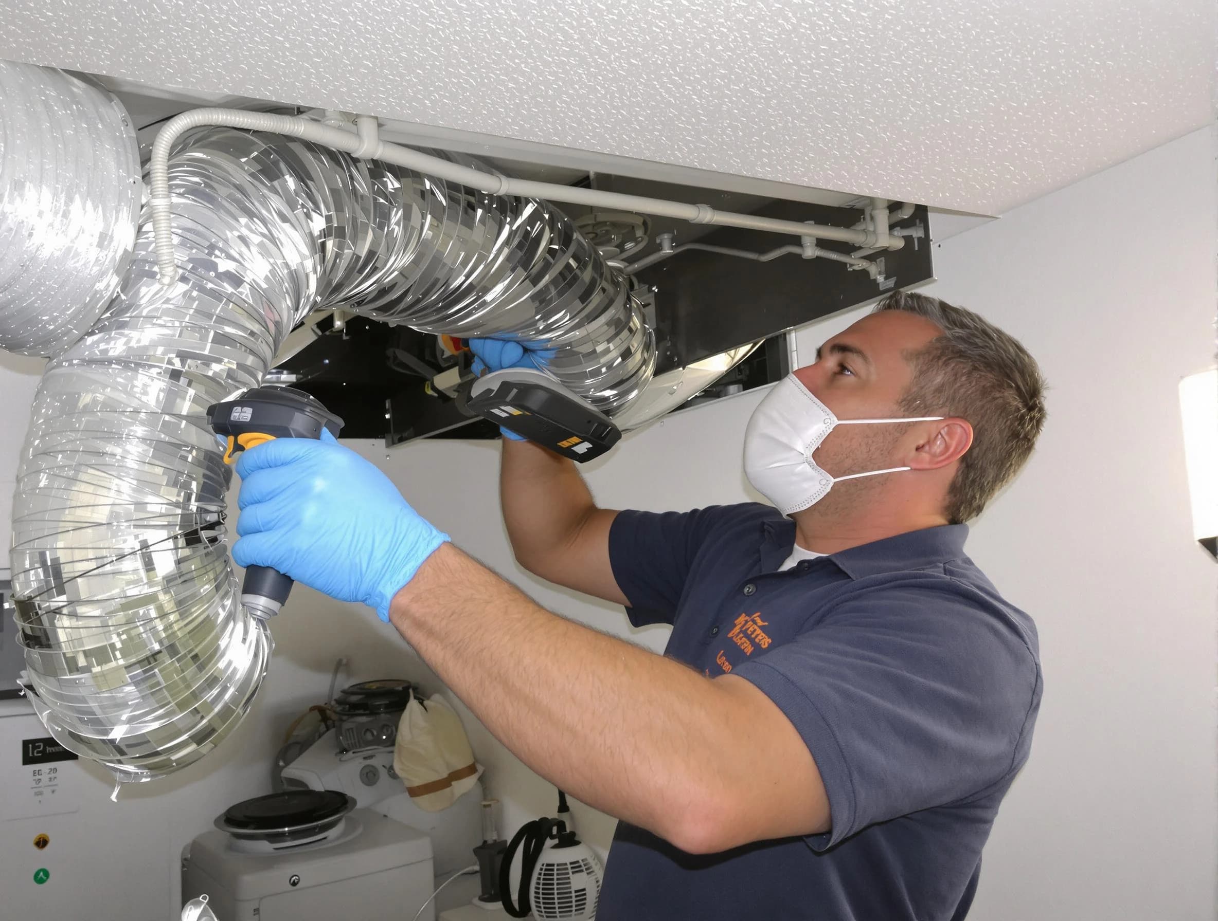 Ponderosa Park Dryer Vent Cleaning professional performing thorough residential dryer vent cleaning in Ponderosa Park